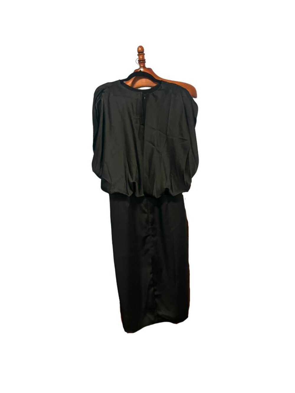 Black Blouson Dress Women’s Size M